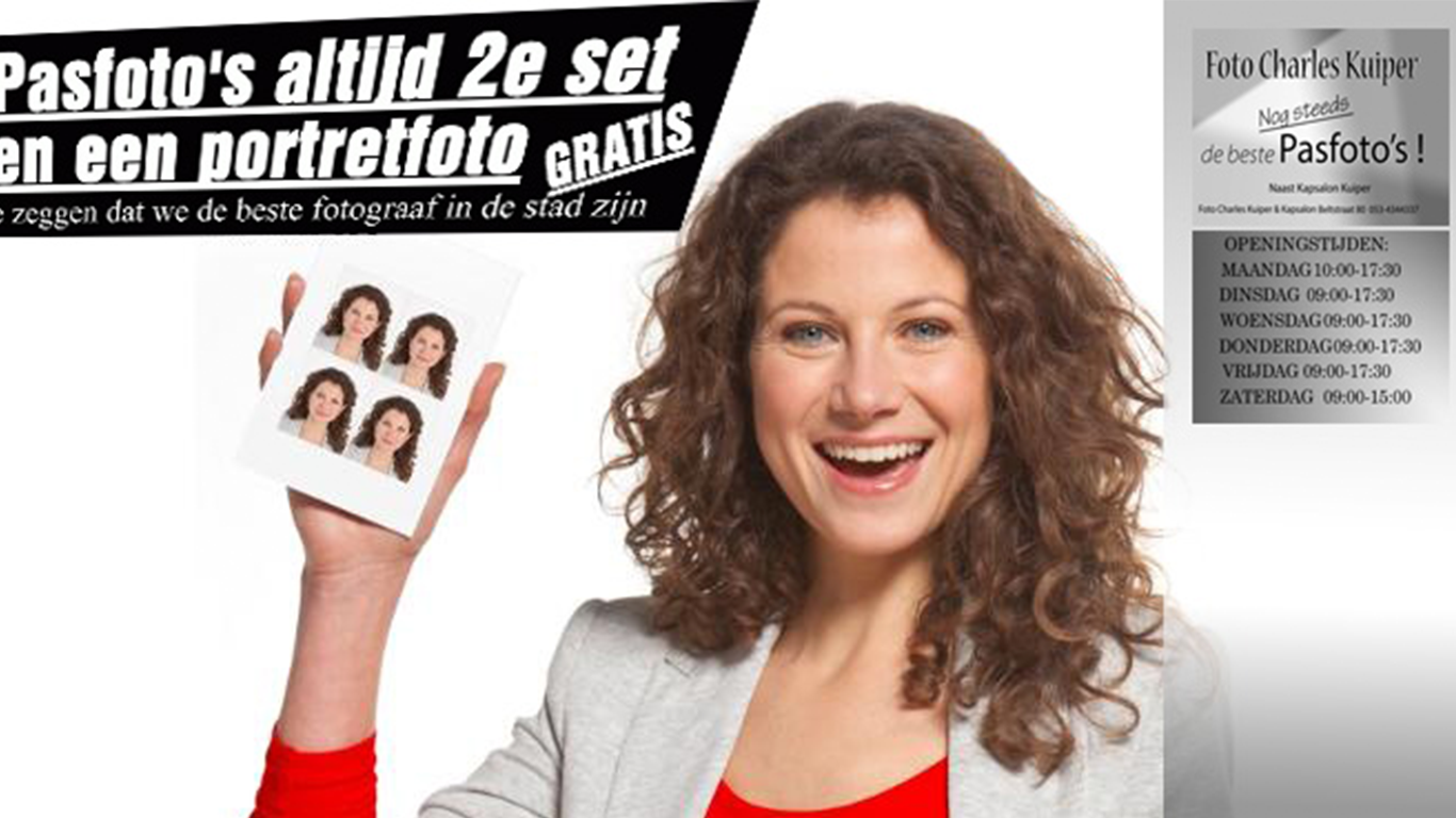 Tegenover het stadhuis - Pasfoto Maken Almelo